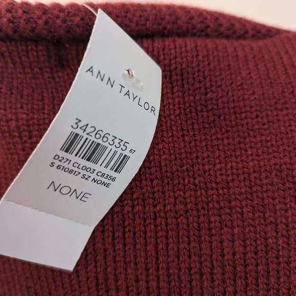 Ann Taylor Tipped Pocket Open Poncho - Picture 5 of 9